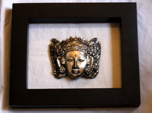 Tableau masque déesse - , hindou