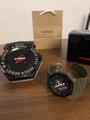 Casio shock 2100vb - casio, ga-2100vb-1aer