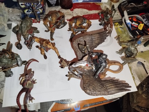 Lot figurines heroic - de,