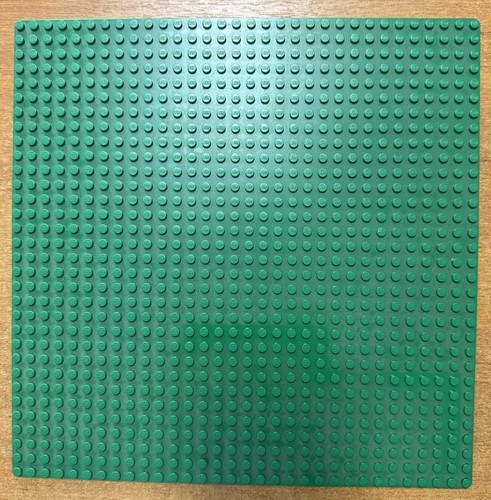 Plaque lego vert - plaque,
