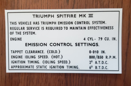 Triumph spitfire mk3 - spitfire,