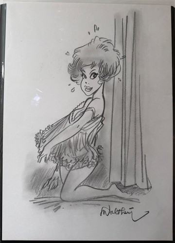 Grand dessin original - original, walthery