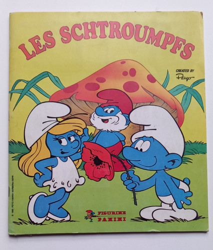Album panini les schtroumpfs - -,