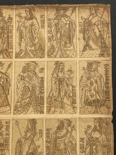 Grande planche ancienne - , cartes