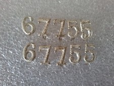 Chiffre Képi Number military