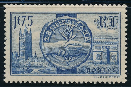 Timbre france 400 souverains - 400**,