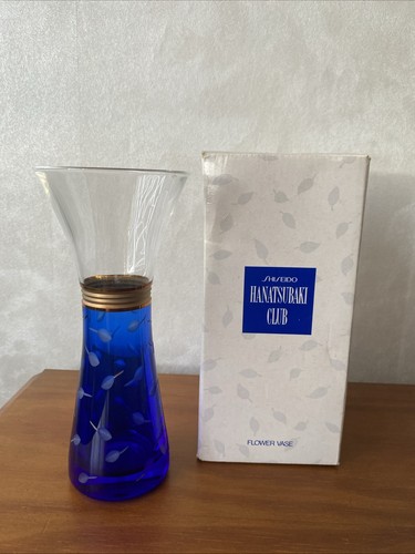 Vase shiseido bleu superbe - shiseido,