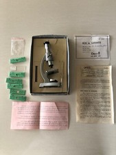 Optical Microscope & Slats - Vintage Toy - France