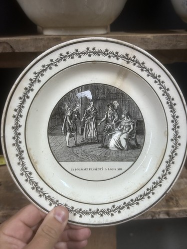 Creil assiette parlante - creil,