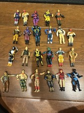 GI Joe Vintage Action Figure Lot 1980s 1990s ARAH 23 Figures No Accessories