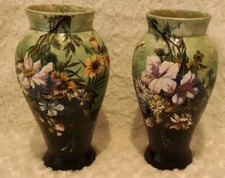 Magnifique Paire De Vase