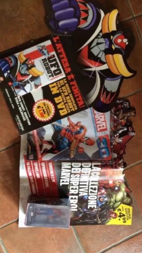Ufo robot dvd spider - robot, man