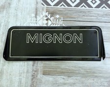 machine à écrire Mignon Plaque Chariot