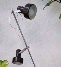Lampadaire Vintage Space Age 1970 Double Feux