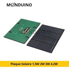 Plaque Solaire 1,5W 2W 3W 4,2W