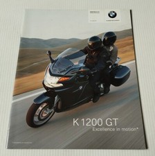 BMW K 1200 GT de 2006 Prospectus Catalogue Brochure Moto