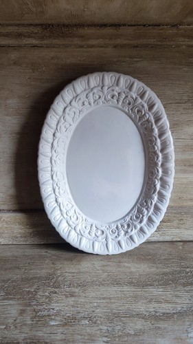 Plat ovale ancien capodimonte - plat,