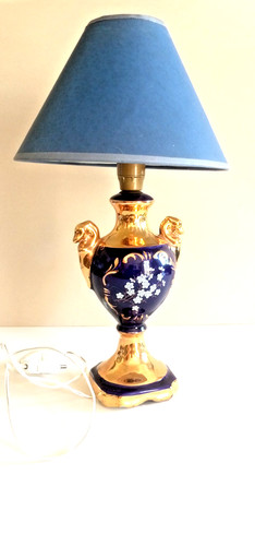 Lampe porcelaine 36 cm - lampe,