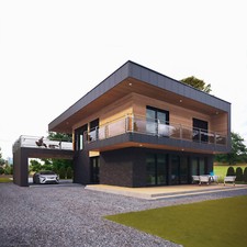 PREFAB LOG CABIN HOME KIT