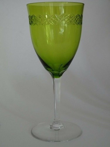 Val lambert ancien verre a - st,