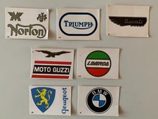 LOT 7 STICKERS PANINI MOTO