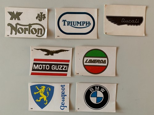 Lot stickers panini moto - 7,