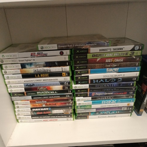 Lot jeux xbox - 1er, gen