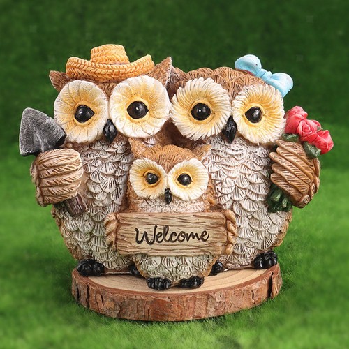 Sculpture hibou artificiel - de,