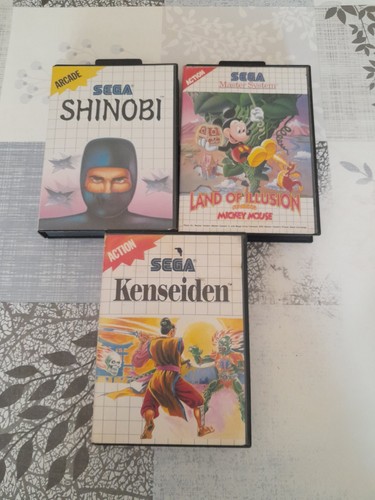 Lot jeux master system - master,
