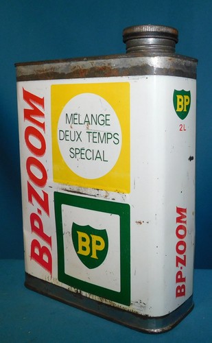 Ancien bidon huile vide - 2l,