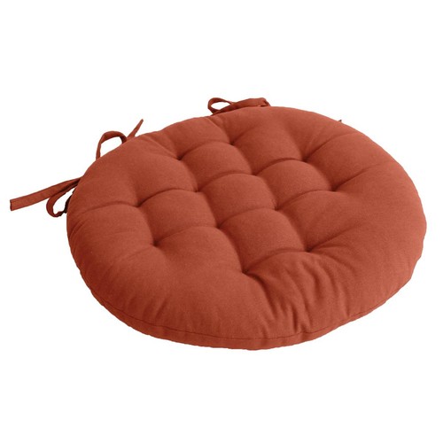 Galette chaise piquée uni - piquée,
