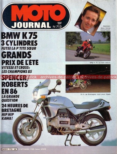 Moto journal 713 essai - journal, road