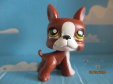 PETSHOP DOG BOSTON TERRIER N°118 / WITH PINK MAGNET