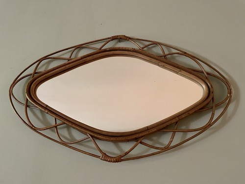 Jolie miroir osier - miroir,