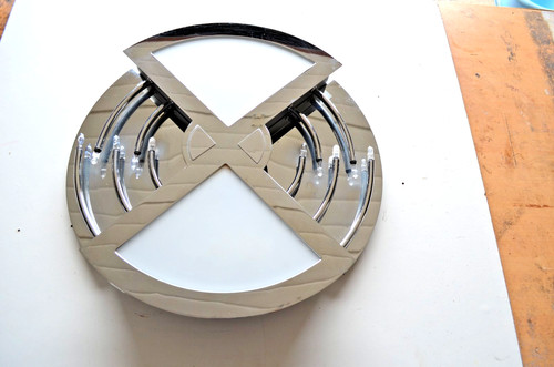 Plafonnier lampe métal chrome - plafonnier,