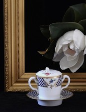 Beautiful old Manufacture Royale de Limoges tremor cup