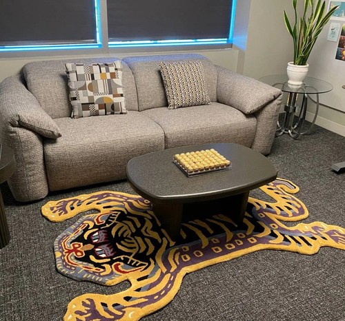 Tapis tigre tibétain - , fait
