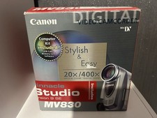 Canon MV830 Portable Mini DV Camcorder In Very Good Condition
