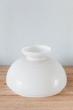 Bel Abat-Jour Opaline Blanc