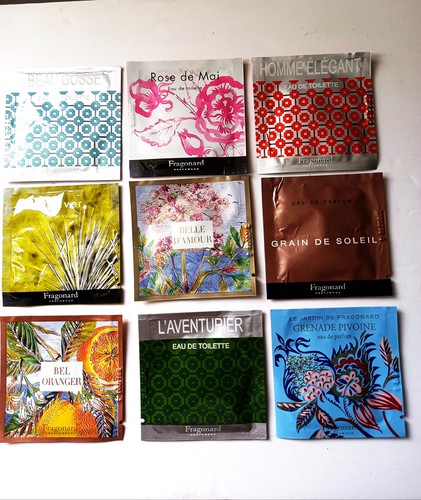 Lot échantillons parfums - 9,