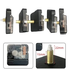 Mouvement d'horloge murale silencieux bricolage montre à quartz accessoires ave