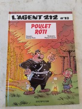 BD- L'AGENT 212 - N°18 - poulet roti -  KOX - CAUVIN EO 1996