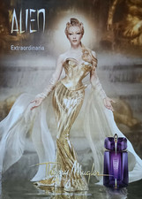 Advertising Werbung Italy Cutout 2013 PERFUME ALIEN THIERRY MUGLER