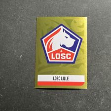 141 ECUSSON LOGO BADGE LILLE PANINI FOOT 2020 2021 STICKERS FOOTBALL FRANCE