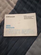 2000 2001 Kawasaki W650 Owners Manual USA Genuine