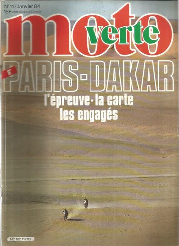 Moto verte 117 dakar 300 - /,
