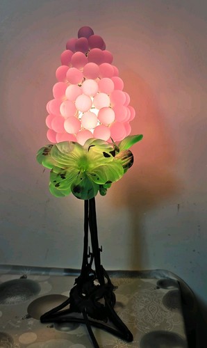 Lampe art deco grappes - deco, raisin