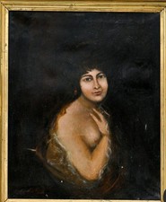 F . LENBACH . Portait de dame