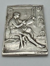 Très Rare Plaque arbitre 1946