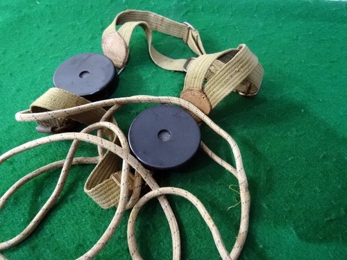 Ancien casque ecouteur - ancien, radio